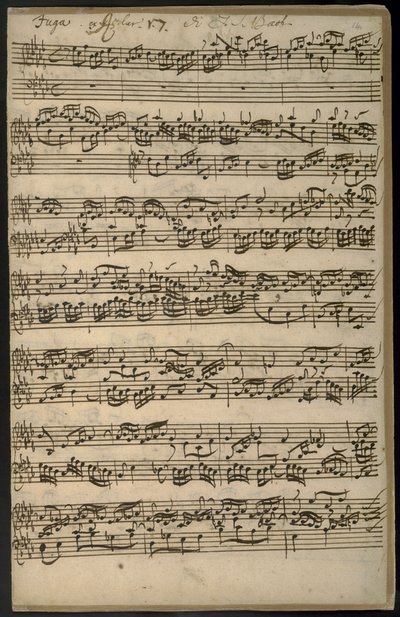 Add MS 35021, f.14 Preludio 17 e Fuga, da 