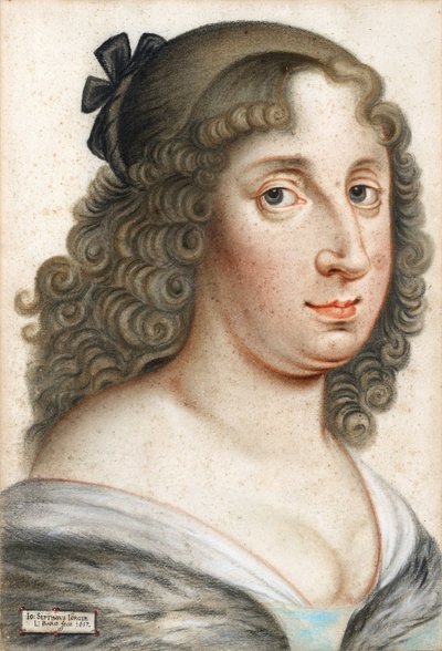 Ritratto della regina Cristina di Svezia (1626-1689) da Johann Septimius Jörger von Tollet