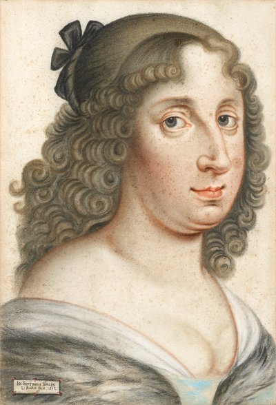Ritratto della regina Cristina di Svezia da Johann Septimius Jörger von Tollet
