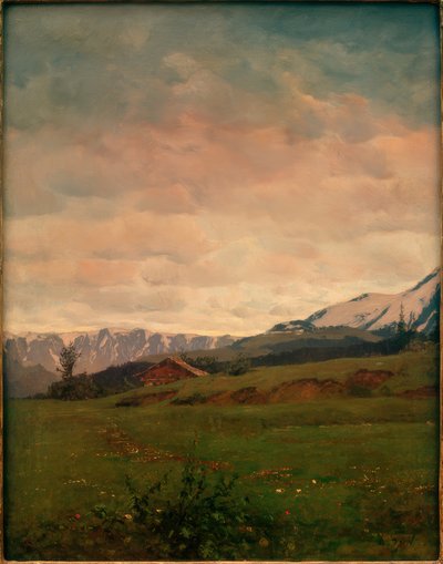 Primavera in montagna da Johann Sperl