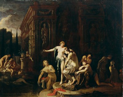 Diana e Callisto al bagno da Johann Spillenberger