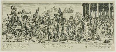 Il trionfo di Bacco da Johann Theodor de Bry