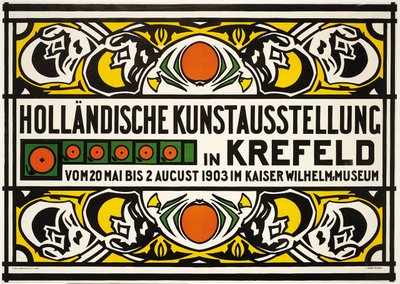 Hollandische Kunstausstellung, 1903 da Johan Thorn Prikker