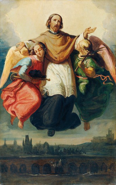 Gloria di San Giovanni Nepomuceno da Johann  Till der Jüngere