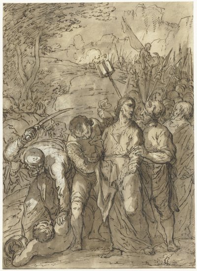 La cattura di Cristo da Johann Ulrich Loth