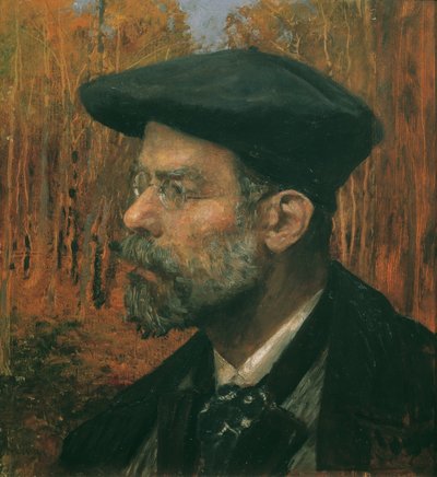 Il pittore Theodor von Hörmann da Johann Victor Krämer