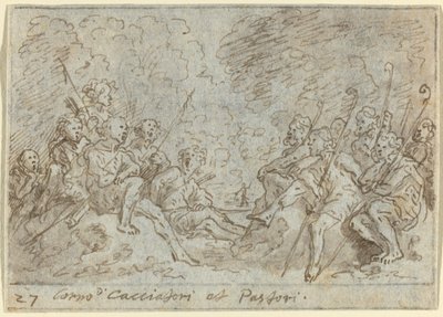Coro di Cacciatori e Pastori da Johann Wilhelm Baur