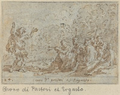 Coro di pastori ed Ergasto da Johann Wilhelm Baur