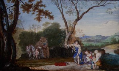 Il rapimento di Rinaldo da Johann Wilhelm Baur