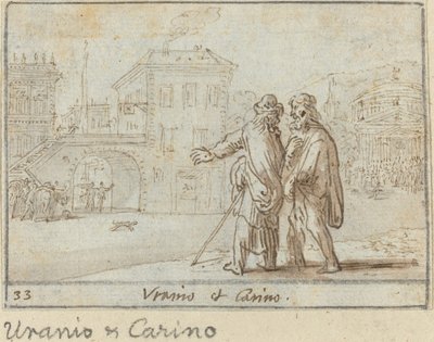 Uranio e Carino da Johann Wilhelm Baur