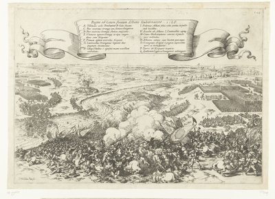Battaglia sul fiume Gete, 1568 da Johann Wilhelm Baur