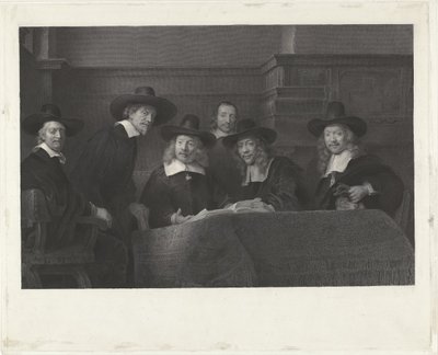 I sindaci dei drappieri da Johann Wilhelm Kaiser (I)