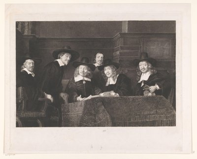 I sindaci dei drappieri da Johann Wilhelm Kaiser (I)