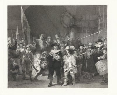 La ronda di notte da Johann Wilhelm Kaiser (I)