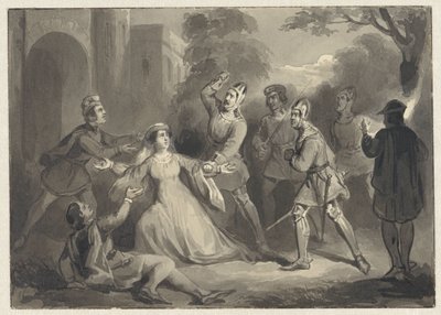 Omicidio di Alida van Poelgeest, 1392 da Johann Wilhelm Kaiser (I)
