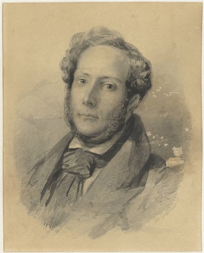 Autoritratto di Johann Wilhelm Kaiser (I) da Johann Wilhelm Kaiser (I)