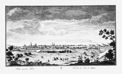 Veduta di Tara da Johann Wilhelm Lürsenius