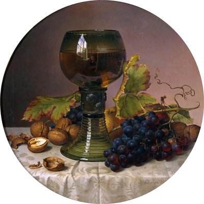Natura morta con frutta da Johann Wilhelm Preyer