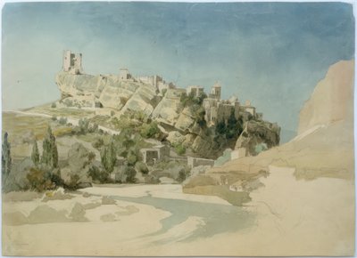 Vista su Vaison-la-Romaine da Johann Wilhelm Schirmer