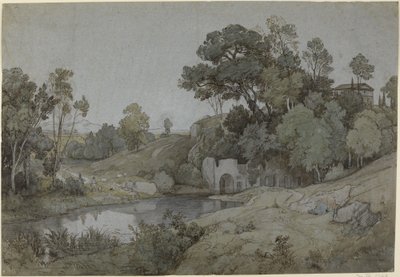 La grotta di Egeria da Johann Wilhelm Schirmer