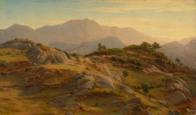 Paesaggio a Civitella da Johann Wilhelm Schirmer