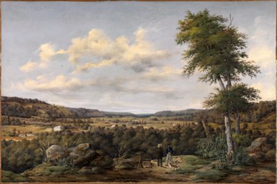 Paesaggio in Belgio da Johann Wilhelm Schirmer