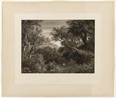 Il grande paesaggio tedesco da Johann Wilhelm Schirmer