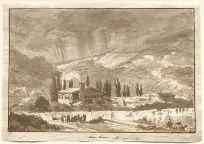 Una Tempesta sulle Montagne vicino a Nocera da Johann Wolfgang von Goethe