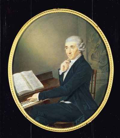 Joseph Haydn c.1795 da Johann Zitterer