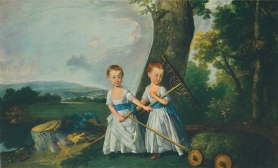 Vestito per bambini: I ragazzi Blunt da Johan Joseph Zoffany