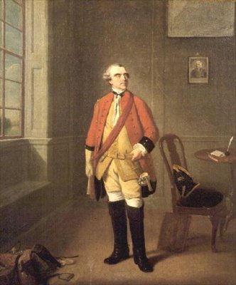 Cornet North Ludlow Bernard, secondo marito di Mary Fitzwilliam, Contessa di Pembroke (m.1769) da Johann Zoffany