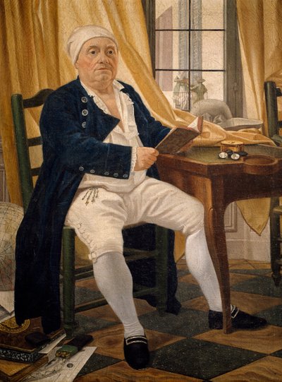 Ritratto di Ennemond Alexandre Petitot da Johann Zoffany