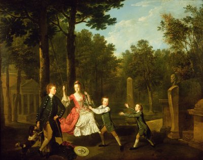 I figli del 4º Duca di Devonshire da Johann Zoffany