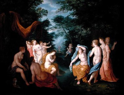 Diana e Atteone da Johann or Hans (attr.to) Konig