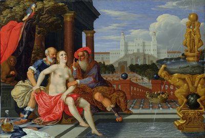Susanna al bagno da Johann or Hans Konig