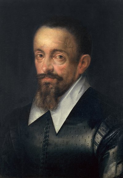 Johannes Kepler (1571-1630), astronomo, c.1612 da Johann or Hans von Aachen