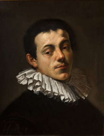 Ritratto del pittore Joseph Heintz, 1584-85 da Johann or Hans von Aachen