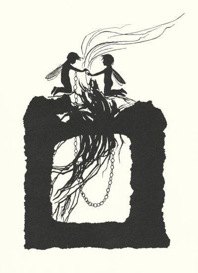 Silhouette di Johanna Beckmann (litografia) da Johanna Beckmann