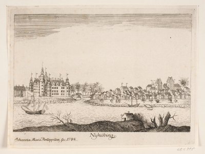 Castello di Nykøbing, Falster da Johanna Maria Pontoppidan
