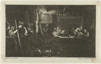 Minerva come protettrice delle arti e delle scienze da Johanna Sibilla Küsel