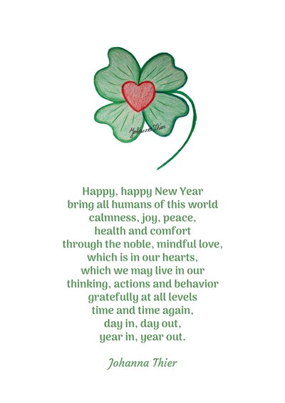 Buon Anno - Versione 1 da Johanna Thier