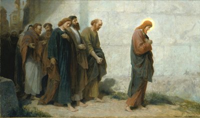 Scendere al Getsemani da Johannes Adam Simon Oertel