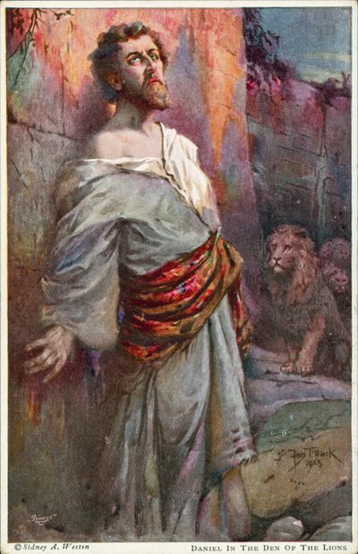 Daniele nella fossa dei leoni da Johannes Adolf Tillack