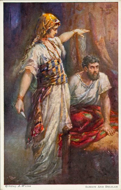 Sansone e Dalila da Johannes Adolf Tillack