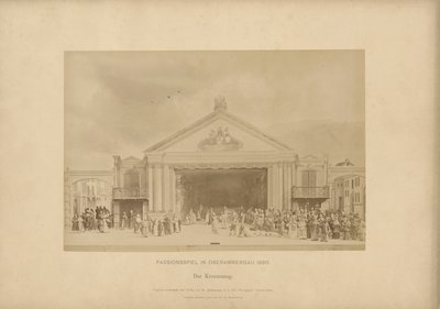 Passione di Ober-Ammergau - La processione della croce da Johannes Bernhard