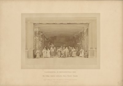 Passione di Ober-Ammergau - I figli di Giacobbe vendono il loro fratello Giuseppe da Johannes Bernhard