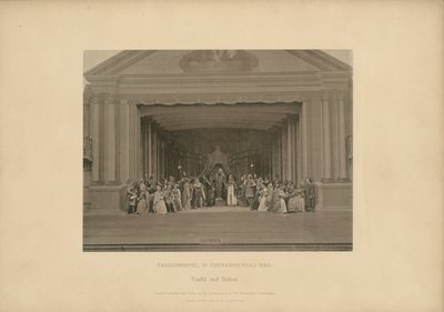 Passione di Ober-Ammergau - Vasthi ed Ester da Johannes Bernhard