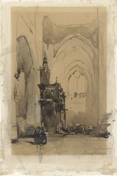 Vista del coro della Cattedrale di San Giovanni a 