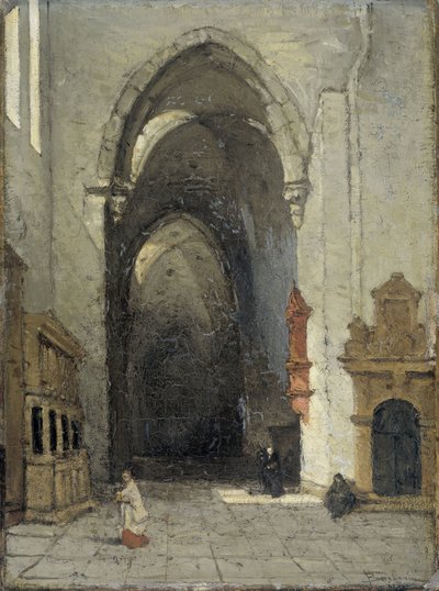 Interno del Duomo di Treviri da Johannes Bosboom