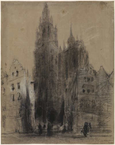 Cattedrale di Nostra Signora di Anversa da Johannes Bosboom
